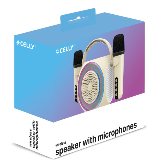 Celly PARTYMIC2 White 6 W Celly PARTYMIC2 White 6 W