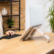 Laptop and tablet stand R-Go Treepod, ergonomic and modular, adjustable, biobased