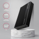 Axagon EE35-GTR USB-C 5Gbps - SATA 6G, 3.5 RIBBED box BLACK - USB Typ C HDD enclosure 3.5" Axagon EE35-GTR USB-C 5Gbps - SATA 6G, 3.5 RIBBED box BLACK - USB Typ C HDD enclosure 3.5"