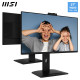 MSI Pro MP275QPDG 27 Inch Monitor, QHD (2560 x 1440), 100Hz, IPS, 1ms, 2x HDMI 2.0b, 1x DP 1.2a input, 1x DP 1.2a output, 1x Type-C (DP alt.) w/ 98W PD, 1x LAN, 4xUSB 5Gbps Type-A, 1x USB 5Gbps Type-B, Built-in Speakers, Webcam, Daisy Chain, HDR Ready, An MSI Pro MP275QPDG 27 Inch Monitor, QHD (2560 x 1440), 100Hz, IPS, 1ms, 2x HDMI 2.0b, 1x DP 1.2a input, 1x DP 1.2a output, 1x Type-C (DP alt.) w/ 98W PD, 1x LAN, 4xUSB 5Gbps Type-A, 1x USB 5Gbps Type-B, Built-in Speakers, Webcam, Daisy Chain, HDR Ready, An