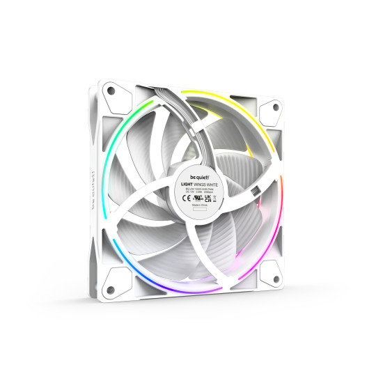 be quiet! Light Wings White | 140mm PWM high-speed Triple-Pack Computer case Fan 14 cm 3 pc(s) be quiet! Light Wings White | 140mm PWM high-speed Triple-Pack Computer case Fan 14 cm 3 pc(s)
