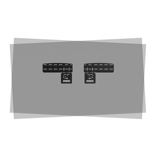 Neomounts WL30-265BL1 TV mount wall 43-85" Samsung screens - ultra-flat