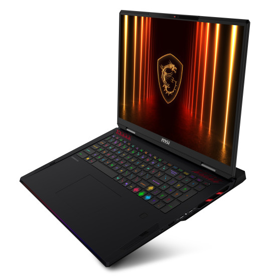 Notebook|MSI|Raider|A18HX A9WIG|CPU Ryzen 9|9955HX3D|2500 MHz|18"|3840x2400|RAM 64GB|DDR5|5600 MHz|SSD 2TB|NVIDIA GeForce RTX 5080|16GB|ENG|Card Reader SD Express|Windows 11 Home|Black|3.6 kg|RAIDERA18HXA9WIG-011NL Notebook|MSI|Raider|A18HX A9WIG|CPU Ryzen 9|9955HX3D|2500 MHz|18"|3840x2400|RAM 64GB|DDR5|5600 MHz|SSD 2TB|NVIDIA GeForce RTX 5080|16GB|ENG|Card Reader SD Express|Windows 11 Home|Black|3.6 kg|RAIDERA18HXA9WIG-011NL