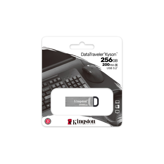 Kingston Technology DataTraveler 256GB Kyson USB Flash Drive Kingston Technology DataTraveler 256GB Kyson USB Flash Drive
