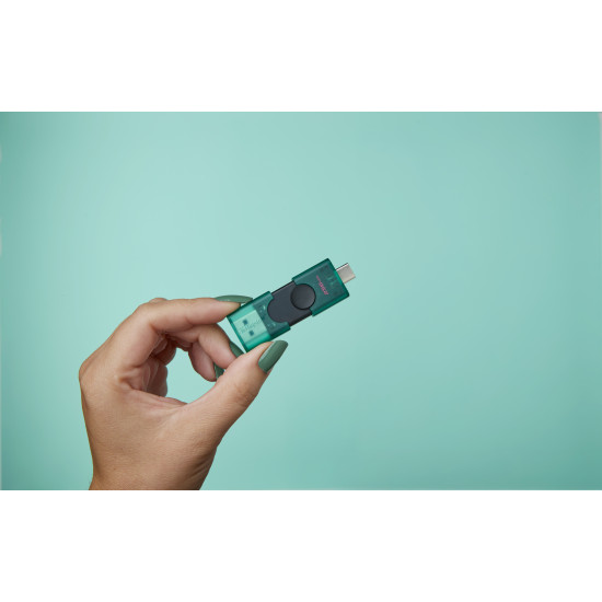 256GB USB-A + USB-C 3.2 Gen 1 DataTraveler DuoG2