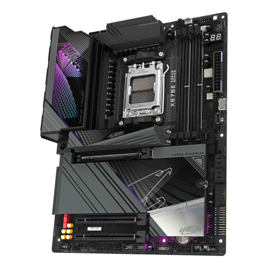 Mainboard|GIGABYTE|AMD X870E|SAM5|ATX|Memory DDR5|Memory slots 4|1xPCI-Express 3.0 4x|1xPCI-Express 4.0 4x |1xPCI-Express 5.0 16x|4xM.2|1xHDMI|2xUSB 2.0|8xUSB 3.2|2xUSB-C|1xOptical S/PDIF|1xRJ45|2xAudio port|X870EAORUSMASTER Mainboard|GIGABYTE|AMD X870E|SAM5|ATX|Memory DDR5|Memory slots 4|1xPCI-Express 3.0 4x|1xPCI-Express 4.0 4x |1xPCI-Express 5.0 16x|4xM.2|1xHDMI|2xUSB 2.0|8xUSB 3.2|2xUSB-C|1xOptical S/PDIF|1xRJ45|2xAudio port|X870EAORUSMASTER