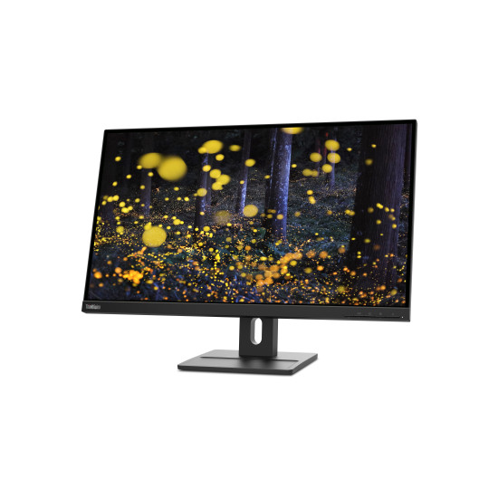 Lenovo ThinkVision E27q-20 LED display 68.6 cm (27") 2560 x 1440 pixels Quad HD Black Lenovo ThinkVision E27q-20 LED display 68.6 cm (27") 2560 x 1440 pixels Quad HD Black