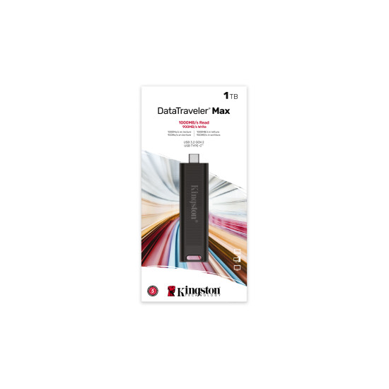 Kingston Technology DataTraveler 1TB Max 1000R/900W USB 3.2 Gen 2 Kingston Technology DataTraveler 1TB Max 1000R/900W USB 3.2 Gen 2