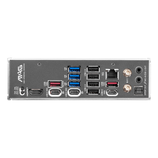 Mainboard|MSI|AMD X870E|SAM5|ATX|Memory DDR5|Memory slots 4|3xPCI-Express 16x|4xM.2|1xAudio-In|1xAudio-Out|4xUSB 2.0|2xUSB 3.2|3xUSB-C|1xRJ45|MAGX870ETOMAHAWKWIFI Mainboard|MSI|AMD X870E|SAM5|ATX|Memory DDR5|Memory slots 4|3xPCI-Express 16x|4xM.2|1xAudio-In|1xAudio-Out|4xUSB 2.0|2xUSB 3.2|3xUSB-C|1xRJ45|MAGX870ETOMAHAWKWIFI