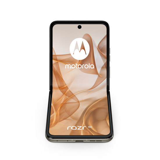 Motorola razr 50 17.5 cm (6.9") Dual SIM Android 14 5G USB Type-C 8 GB 256 GB 4200 mAh Sand
