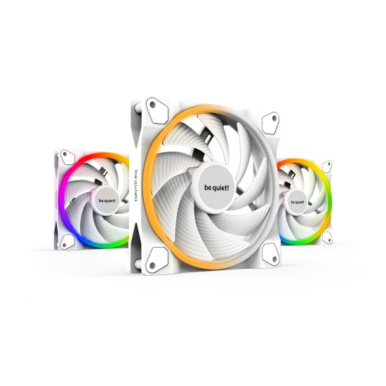 be quiet! Light Wings White | 140mm PWM high-speed Triple-Pack Computer case Fan 14 cm 3 pc(s) be quiet! Light Wings White | 140mm PWM high-speed Triple-Pack Computer case Fan 14 cm 3 pc(s)