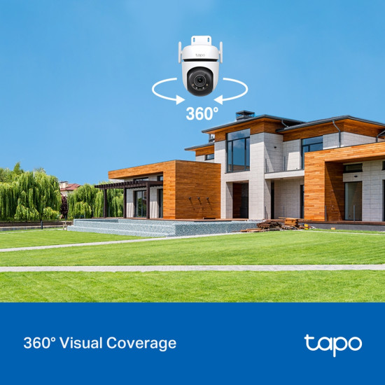 TP-Link Tapo Outdoor Pan/Tilt Security Wi-Fi Camera TP-Link Tapo Outdoor Pan/Tilt Security Wi-Fi Camera