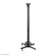 Neomounts CL25-550BL1 Beamer ceiling mount - h 74,5-114,5 cm - easy-install - full motion Neomounts CL25-550BL1 Beamer ceiling mount - h 74,5-114,5 cm - easy-install - full motion