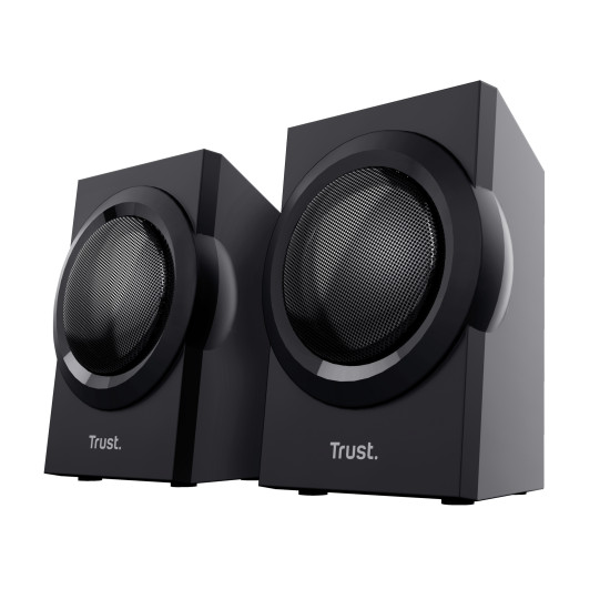 Trust Yuri speaker set 60 W Universal Black 2.1 channels 1-way 15 W Trust Yuri speaker set 60 W Universal Black 2.1 channels 1-way 15 W