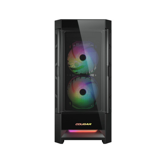 COUGAR Gaming CGR-5ZD1B-RGB Midi Tower Black COUGAR Gaming CGR-5ZD1B-RGB Midi Tower Black