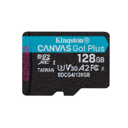 128GB microSDXC Canvas Go Plus Gen4 200R A2 U3 Single Pack w/o ADP