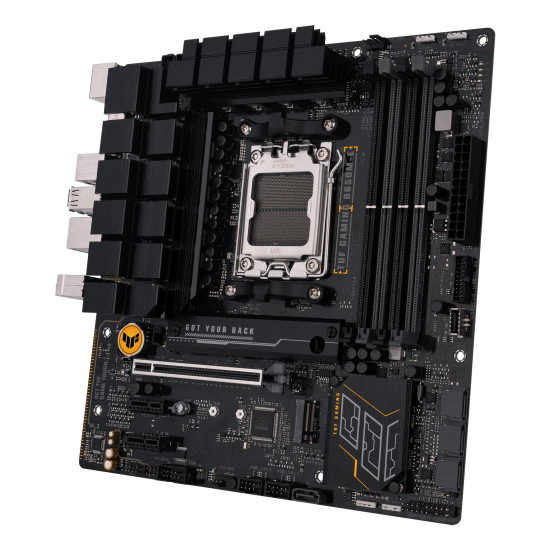 Mainboard|ASUS|AMD B650|SAM5|Micro-ATX|Memory DDR5|Memory slots 4|2xPCI-Express 4.0 1x|1xPCI-Express 4.0 16x|2xM.2|1xHDMI|2xDisplayPort|4xUSB 2.0|2xUSB 3.2|2xUSB-C|1xRJ45|3xAudio port|TUFGAMINGB650M-E Mainboard|ASUS|AMD B650|SAM5|Micro-ATX|Memory DDR5|Memory slots 4|2xPCI-Express 4.0 1x|1xPCI-Express 4.0 16x|2xM.2|1xHDMI|2xDisplayPort|4xUSB 2.0|2xUSB 3.2|2xUSB-C|1xRJ45|3xAudio port|TUFGAMINGB650M-E