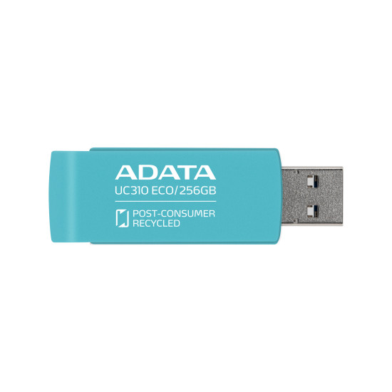 MEMORY DRIVE FLASH USB3.2 256G/GREEN UC310E-256G-RGN ADATA MEMORY DRIVE FLASH USB3.2 256G/GREEN UC310E-256G-RGN ADATA