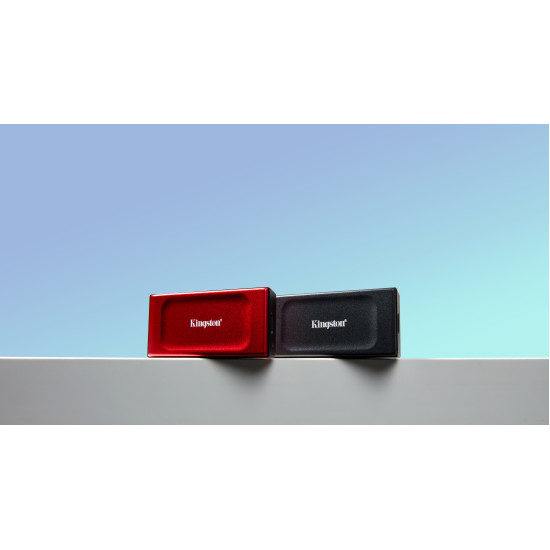 Kingston SSD 2TB XS1000 Red External USB 3.2 Gen 2 Portable Solid State Drive Kingston SSD 2TB XS1000 Red External USB 3.2 Gen 2 Portable Solid State Drive