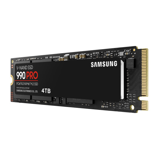 SSD|SAMSUNG|990 PRO|4TB|M.2|PCIe Gen4|NVMe|TLC|Write speed 6900 MBytes/sec|Read speed 7450 MBytes/sec|2.3mm|TBW 2400 TB|MTBF 1500000 hours|MZ-V9P4T0BW SSD|SAMSUNG|990 PRO|4TB|M.2|PCIe Gen4|NVMe|TLC|Write speed 6900 MBytes/sec|Read speed 7450 MBytes/sec|2.3mm|TBW 2400 TB|MTBF 1500000 hours|MZ-V9P4T0BW