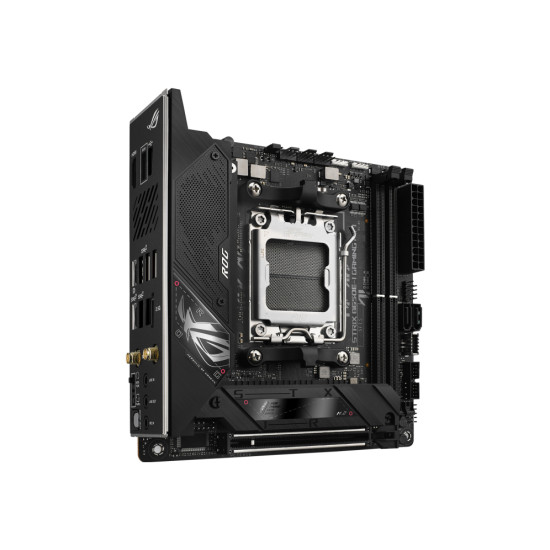 Mainboard|ASUS|AMD B650|SAM5|Mini-ITX|Memory DDR5|Memory slots 2|1xPCI-Express 5.0 16x|2xM.2|1xHDMI|2xAudio-In|1xAudio-Out|2xUSB 2.0|4xUSB 3.2|2xUSB-C|1xOptical S/PDIF|1xRJ45|2xRF-Out|STRIXB650E-IGAMINGWIFI Mainboard|ASUS|AMD B650|SAM5|Mini-ITX|Memory DDR5|Memory slots 2|1xPCI-Express 5.0 16x|2xM.2|1xHDMI|2xAudio-In|1xAudio-Out|2xUSB 2.0|4xUSB 3.2|2xUSB-C|1xOptical S/PDIF|1xRJ45|2xRF-Out|STRIXB650E-IGAMINGWIFI