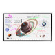 Samsung WM65B interactive whiteboard 165.1 cm (65") 3840 x 2160 pixels Touchscreen Grey, White