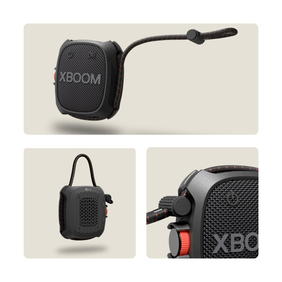LG XBOOM Go XG2T Mono portable speaker Black 5 W LG XBOOM Go XG2T Mono portable speaker Black 5 W