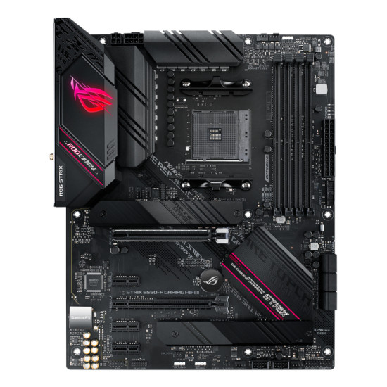 Mainboard|ASUS|AMD B550|SAM4|ATX|Memory DDR4|Memory slots 4|3xPCI-Express 3.0 1x|1xPCI-Express 3.0 4x|1xPCI-Express 4.0 16x|2xM.2|1xHDMI|1xDisplayPort|2xAudio-In|3xAudio-Out|2xUSB 2.0|5xUSB 3.2|1xUSB type C|1xOptical S/PDIF|1xRJ45|2xRF-Out|STRIXB550-FGAMW Mainboard|ASUS|AMD B550|SAM4|ATX|Memory DDR4|Memory slots 4|3xPCI-Express 3.0 1x|1xPCI-Express 3.0 4x|1xPCI-Express 4.0 16x|2xM.2|1xHDMI|1xDisplayPort|2xAudio-In|3xAudio-Out|2xUSB 2.0|5xUSB 3.2|1xUSB type C|1xOptical S/PDIF|1xRJ45|2xRF-Out|STRIXB550-FGAMW
