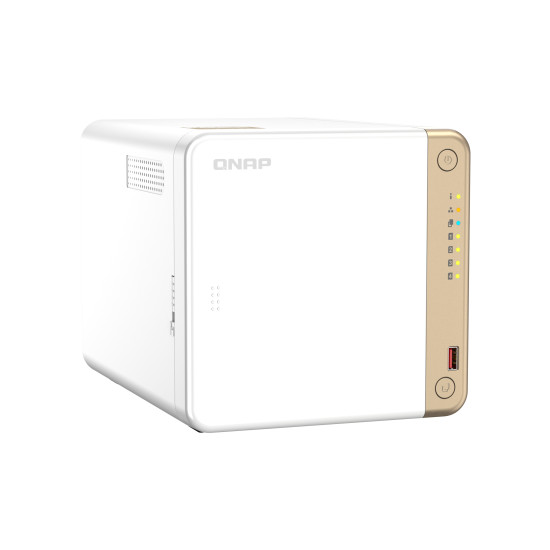 QNAP TS-462-4G NAS/storage server Tower Intel® Celeron® N4505 4 GB DDR4 0 TB QNAP QTS White QNAP TS-462-4G NAS/storage server Tower Intel® Celeron® N4505 4 GB DDR4 0 TB QNAP QTS White