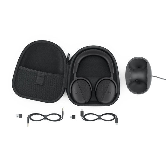 DELL WL7024 Headset Wired & Wireless Head-band Calls/Music USB Type-C Bluetooth Black DELL WL7024 Headset Wired & Wireless Head-band Calls/Music USB Type-C Bluetooth Black