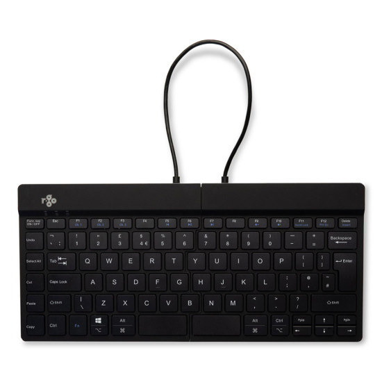 R-Go Tools Ergonomic keyboard R-Go Split Break with break software, ergonomic split keyboard, QWERTY (UK), Bluetooth, black R-Go Tools Ergonomic keyboard R-Go Split Break with break software, ergonomic split keyboard, QWERTY (UK), Bluetooth, black