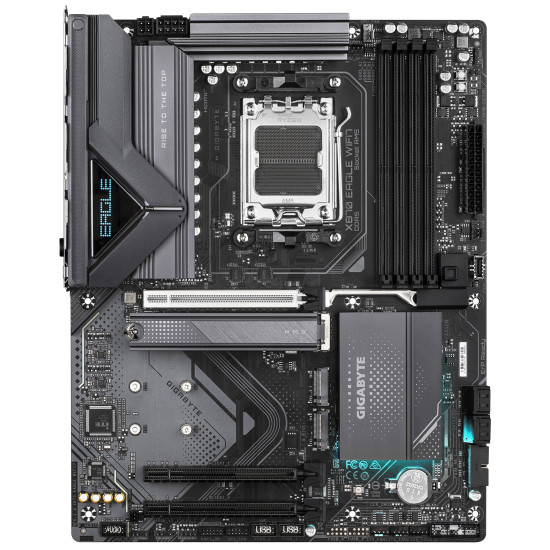 Mainboard|GIGABYTE|AMD X870|SAM5|ATX|Memory DDR5|Memory slots 4|2xPCI-Express 3.0 1x|1xPCI-Express 5.0 16x|3xM.2|1xHDMI|4xUSB 2.0|4xUSB 3.2|2xUSB-C|1xRJ45|3xAudio port|X870EAGLEWIFI71.1 Mainboard|GIGABYTE|AMD X870|SAM5|ATX|Memory DDR5|Memory slots 4|2xPCI-Express 3.0 1x|1xPCI-Express 5.0 16x|3xM.2|1xHDMI|4xUSB 2.0|4xUSB 3.2|2xUSB-C|1xRJ45|3xAudio port|X870EAGLEWIFI71.1