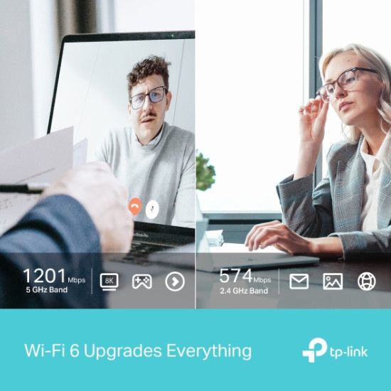 TP-Link Archer AX1800 Dual Band Wi-Fi 6 Wireless USB Adapter TP-Link Archer AX1800 Dual Band Wi-Fi 6 Wireless USB Adapter