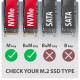 Axagon EEM2-20G NVMe-SSD-Gehäuse USB-C 3.2 20 Gbps 2230 - 2280 - schwarz SSD enclosure Black M.2 Axagon EEM2-20G NVMe-SSD-Gehäuse USB-C 3.2 20 Gbps 2230 - 2280 - schwarz SSD enclosure Black M.2