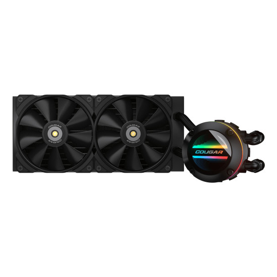 COUGAR Gaming POSEIDON-GT 240 Computer case All-in-one liquid cooler 12 cm Black 1 pc(s) COUGAR Gaming POSEIDON-GT 240 Computer case All-in-one liquid cooler 12 cm Black 1 pc(s)