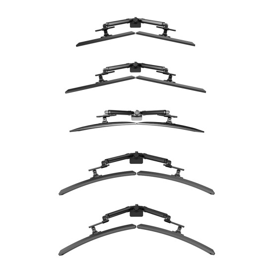 Neomounts DS65S-950BL2 Monitor arm 24-34" - gas spring - Topfix - multi-adjustable - 180°-stop Neomounts DS65S-950BL2 Monitor arm 24-34" - gas spring - Topfix - multi-adjustable - 180°-stop