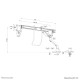 Neomounts DS75S-950BL2 Monitor arm 17-32" - gas spring - Topfix - 180°-stop Neomounts DS75S-950BL2 Monitor arm 17-32" - gas spring - Topfix - 180°-stop