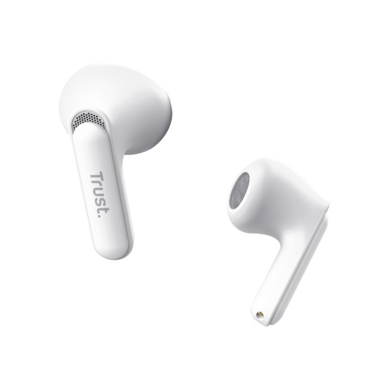 Trust Yavi Headset True Wireless Stereo (TWS) In-ear Calls/Music USB Type-C Bluetooth White Trust Yavi Headset True Wireless Stereo (TWS) In-ear Calls/Music USB Type-C Bluetooth White