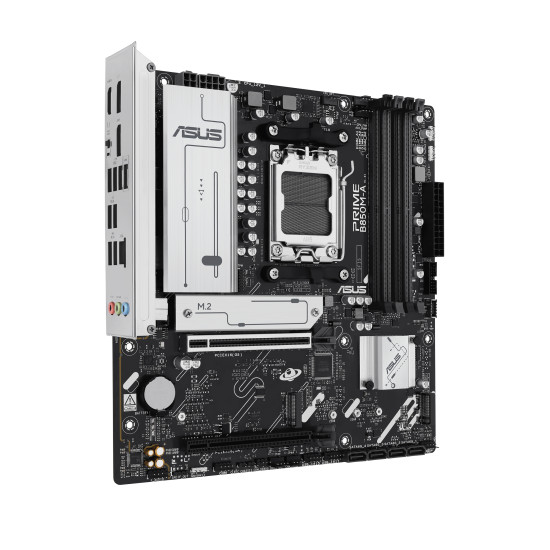 Mainboard|ASUS|AMD B850|SAM5|Micro-ATX|Memory DDR5|Memory slots 4|1xPCI-Express 4.0 16x|1xPCI-Express 5.0 16x|3xM.2|1xHDMI|2xDisplayPort|4xUSB 2.0|4xUSB 3.2|1xRJ45|3xAudio port|PRIMEB850M-A-CSM Mainboard|ASUS|AMD B850|SAM5|Micro-ATX|Memory DDR5|Memory slots 4|1xPCI-Express 4.0 16x|1xPCI-Express 5.0 16x|3xM.2|1xHDMI|2xDisplayPort|4xUSB 2.0|4xUSB 3.2|1xRJ45|3xAudio port|PRIMEB850M-A-CSM