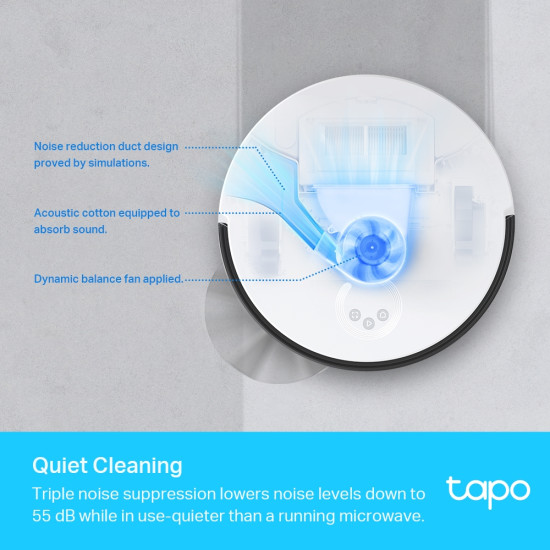 TP-Link Tapo LiDAR Navigation Robot Vacuum & Mop TP-Link Tapo LiDAR Navigation Robot Vacuum & Mop