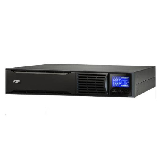 FSP Champ Rack 1K uninterruptible power supply (UPS) Double-conversion (Online) 1 kVA 900 W 3 AC outlet(s) FSP Champ Rack 1K uninterruptible power supply (UPS) Double-conversion (Online) 1 kVA 900 W 3 AC outlet(s)