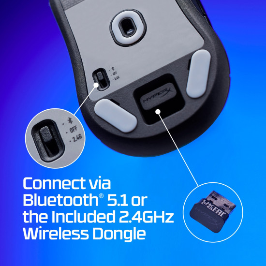 HyperX Pulsefire Haste 2 Mini Wireless Black Gaming Mouse HyperX Pulsefire Haste 2 Mini Wireless Black Gaming Mouse