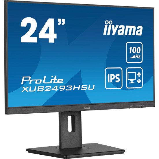 iiyama ProLite XUB2493HSU-B6 computer monitor 60.5 cm (23.8") 1920 x 1080 pixels Full HD LED Black iiyama ProLite XUB2493HSU-B6 computer monitor 60.5 cm (23.8") 1920 x 1080 pixels Full HD LED Black