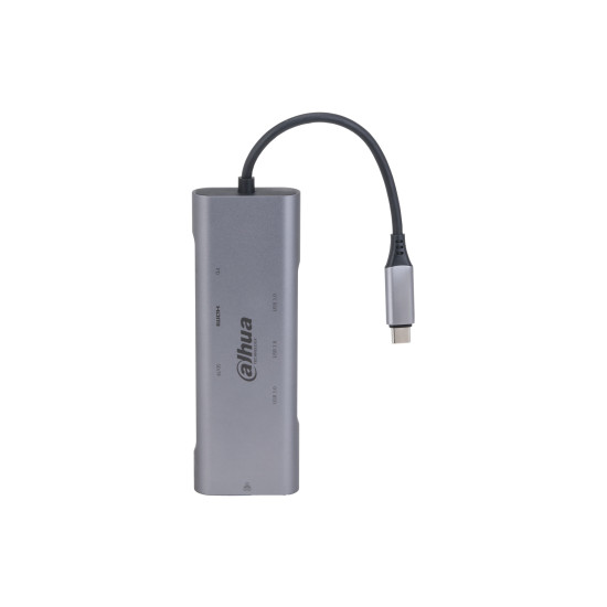 Dahua Technology 8 in 1 USB 3.1 Type-C to USB 3.0 + HDMI + RJ45 + SD/TF + PD Docking Station Dahua Technology 8 in 1 USB 3.1 Type-C to USB 3.0 + HDMI + RJ45 + SD/TF + PD Docking Station