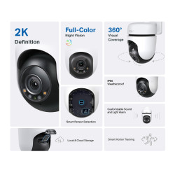 WRL CAMERA 1080P PAN/TILT/TAPO C510W TP-LINK