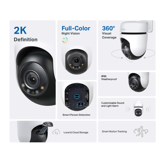 TP-Link Tapo Outdoor Pan/Tilt Security WiFi Camera TP-Link Tapo Outdoor Pan/Tilt Security WiFi Camera