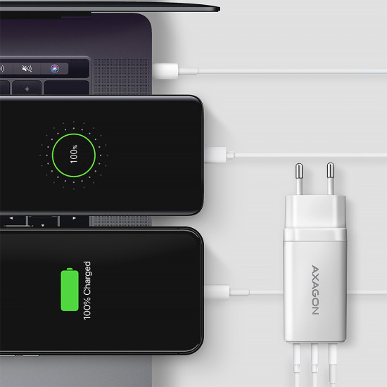 Axagon ACU-DPQ65W mobile device charger Mobile phone, Netbook, Laptop, Smartphone, Smartwatch, Tablet, Universal White AC Fast charging Indoor Axagon ACU-DPQ65W mobile device charger Mobile phone, Netbook, Laptop, Smartphone, Smartwatch, Tablet, Universal White AC Fast charging Indoor