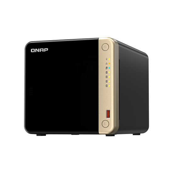 QNAP TS-464 NAS Tower Intel® Celeron® N5095 8 GB DDR4 0 TB QNAP QTS Black QNAP TS-464 NAS Tower Intel® Celeron® N5095 8 GB DDR4 0 TB QNAP QTS Black
