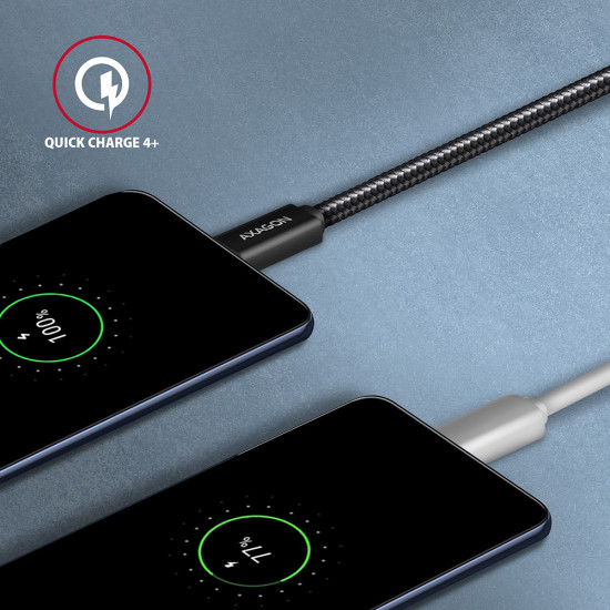 Axagon BUCM32-CM05AB USB cable USB 3.2 Gen 2x2 0.5 m USB C Black Axagon BUCM32-CM05AB USB cable USB 3.2 Gen 2x2 0.5 m USB C Black