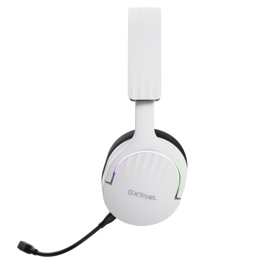 Trust GXT 491W FAYZO Headset Wired & Wireless Head-band Gaming USB Type-C Bluetooth Black, White Trust GXT 491W FAYZO Headset Wired & Wireless Head-band Gaming USB Type-C Bluetooth Black, White